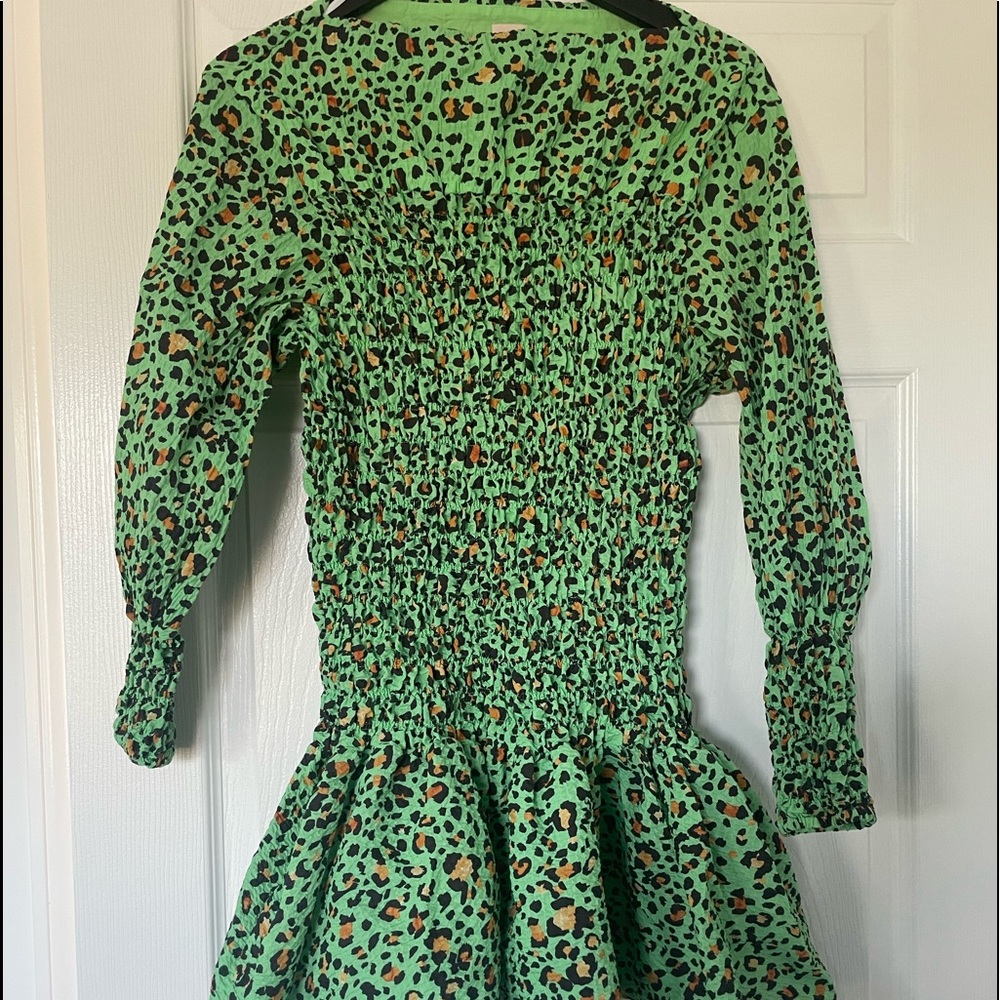 H&M Animal print mini dress